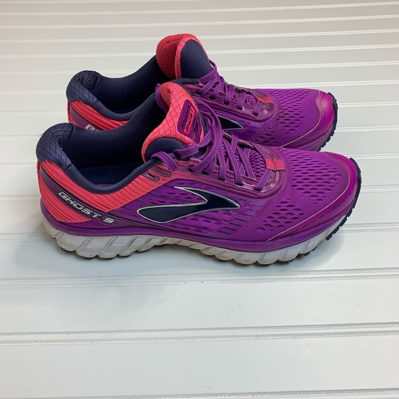brooks ghost 9 purple